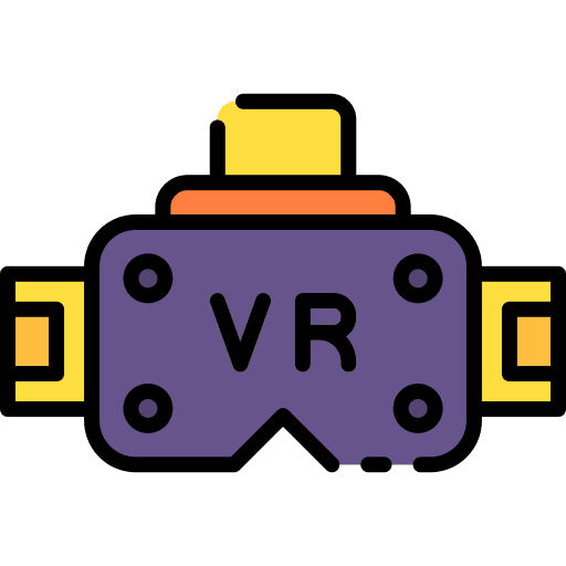 Vr glasses virtual reality glasses gaming device icon Vr glasses virtual reality glasses gaming device icon