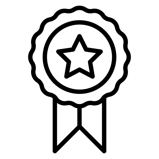 Badge rosette star best icon Badge rosette star best icon