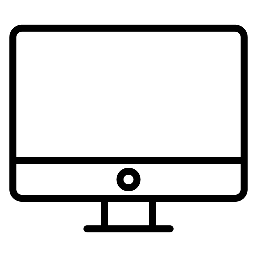 Desktop electronics computer desktop icon Desktop electronics computer desktop icon