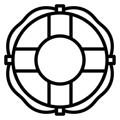 Life buoy safety life preserver protection icon Life buoy safety life preserver protection icon