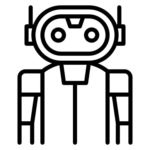 Robot robot robotics robotic icon Robot robot robotics robotic icon