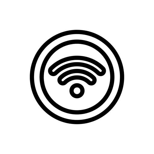 Wifi internet computer communications icon