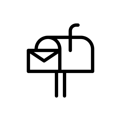 Postbox communications post letter icon Postbox communications post letter icon
