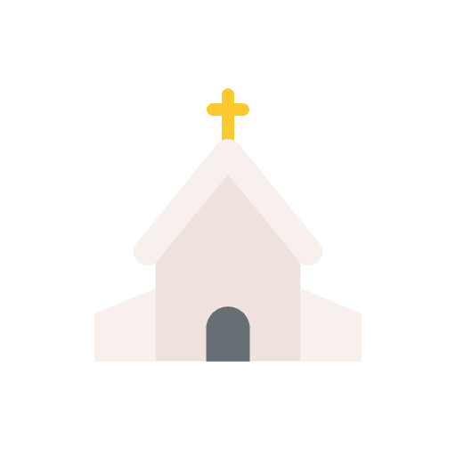 Church catholic marriage wedding icon Church catholic marriage wedding icon
