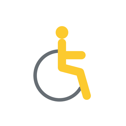 Disabled signaling wheelchairs hospital icon Disabled signaling wheelchairs hospital icon