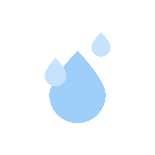 Water drop rain drops weather icon