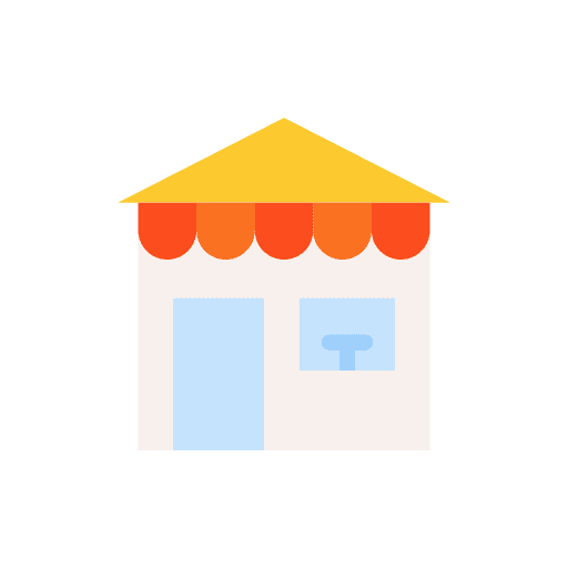 Restaurant mall restaurant mobile store icon Restaurant mall restaurant mobile store icon