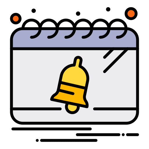 Calendar administration calendar schedule icon