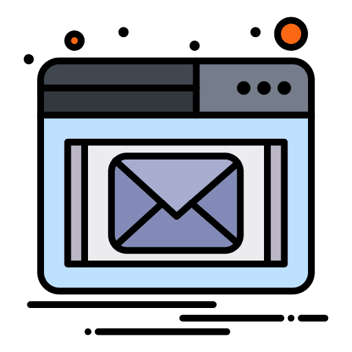 Email communications browse email icon