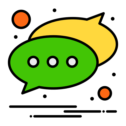 Message chat message communications icon