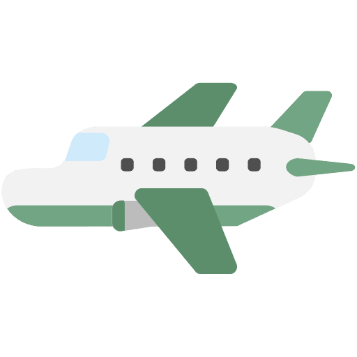 Airplane aeroplane airplane transport icon