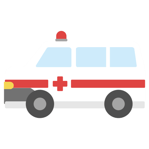 Ambulance car medical ambulance icon
