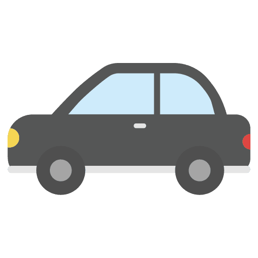 Car automobile transportation vehicle icon