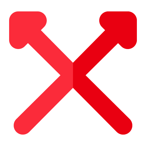 Crossed arrows button all directions arrows icon Crossed arrows button all directions arrows icon