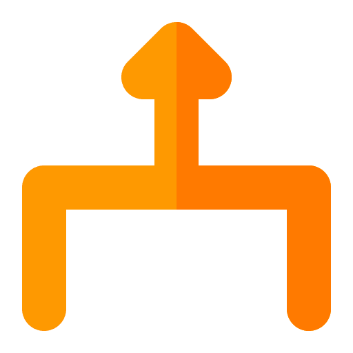 Arrow arrows ui t junction icon Arrow arrows ui t junction icon