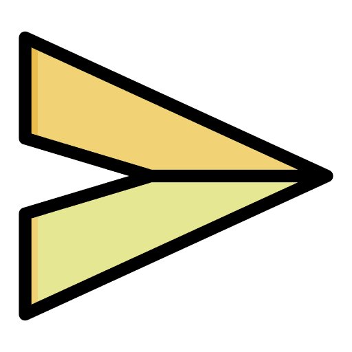 Send mail message fly icon