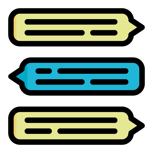 Chat communications dialogue conversation icon Chat communications dialogue conversation icon