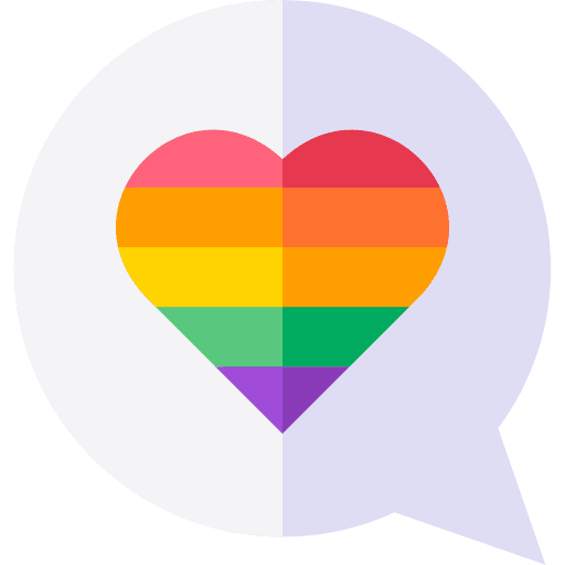 Bubble flag like bubble icon