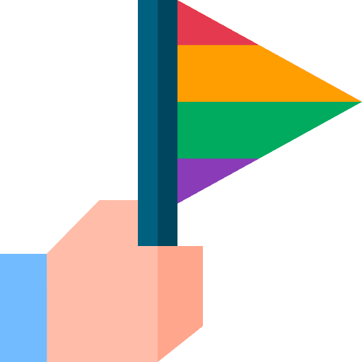 Rainbow flag celebration world pride day homosexual icon Rainbow flag celebration world pride day homosexual icon