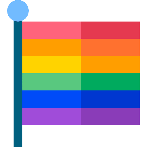 Rainbow flag flags rainbow flag pride icon Rainbow flag flags rainbow flag pride icon
