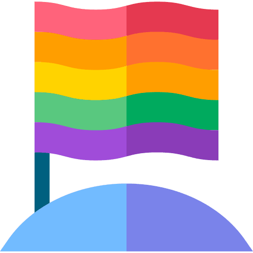 Rainbow flag rainbow flag flags pride icon