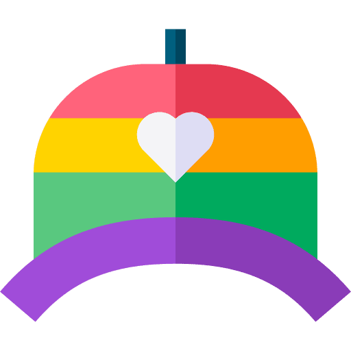 Cap lgbt cap pride icon Cap lgbt cap pride icon