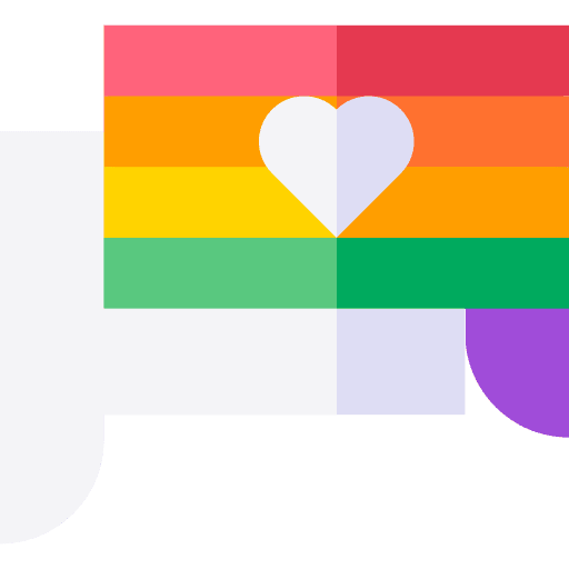 Conversation heart chat bubbles conversation icon Conversation heart chat bubbles conversation icon
