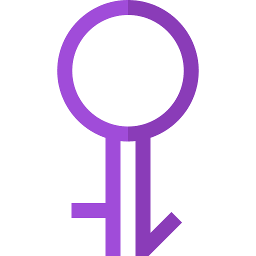 Intergender sexual gender symbol icon Intergender sexual gender symbol icon