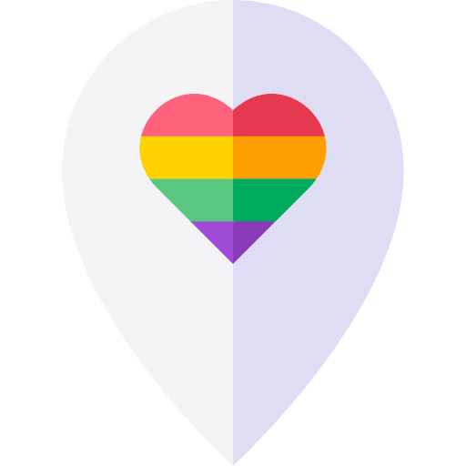 Location lgbt maps and location map point icon Location lgbt maps and location map point icon