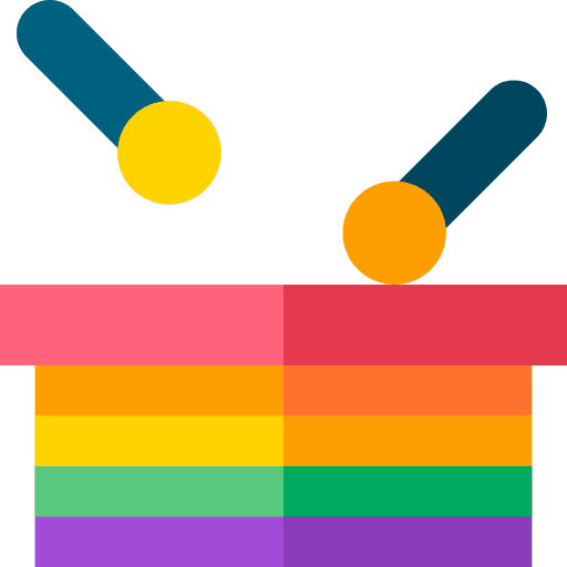 Drum rainbow flag drum lgbt icon Drum rainbow flag drum lgbt icon