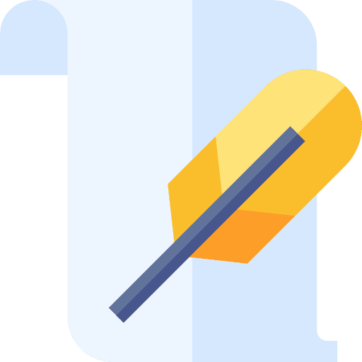 Literature poetry literature feather pen icon Literature poetry literature feather pen icon