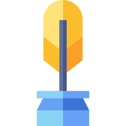 Pen education feather pen icon Pen education feather pen icon