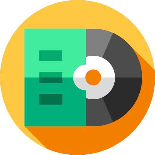Cd cd burning music and multimedia dvd icon