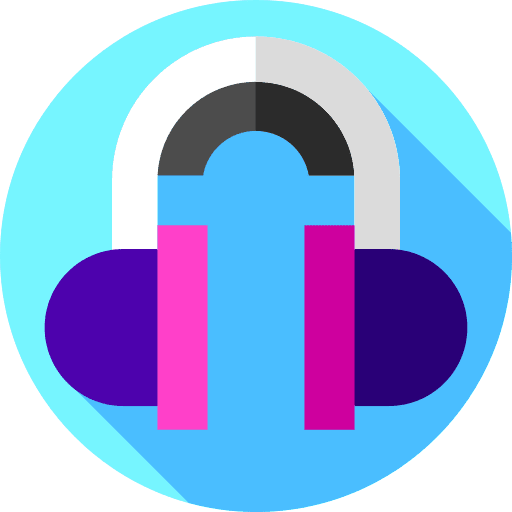 Headphones headphones earphone music icon