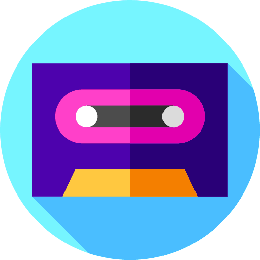 Cassette melody musical music icon