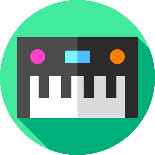 Keyboard electric keyboard keyboard electric piano icon