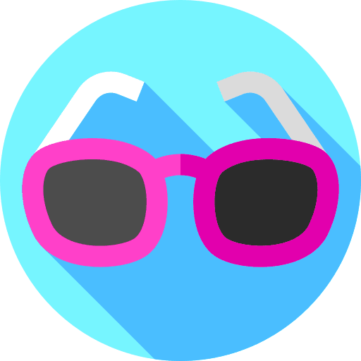 Sunglasses summer sunglasses uv protection icon