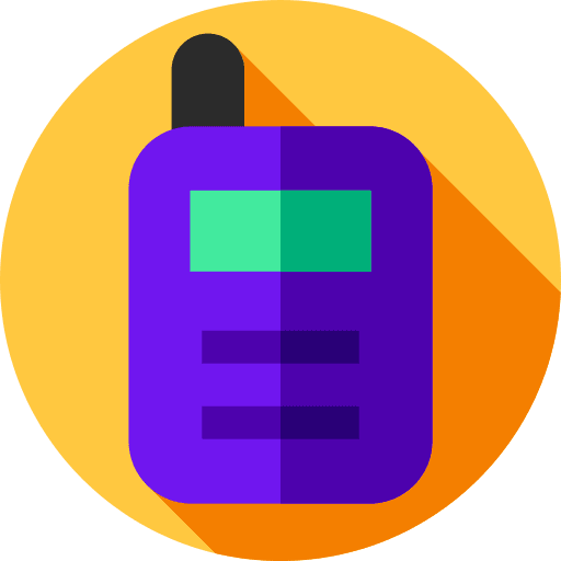 Walkie talkie communication holidays speak icon