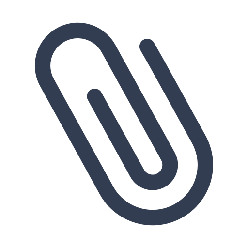 Attach office material school material tools and utensils icon