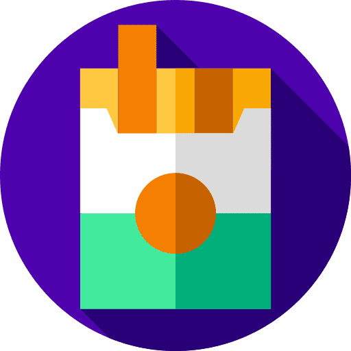 Cigarette smoking cigarette bad habits icon