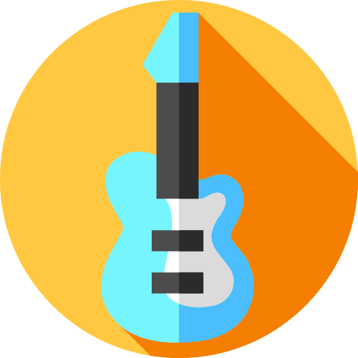 Guitar string instrument guitar orchestra icon