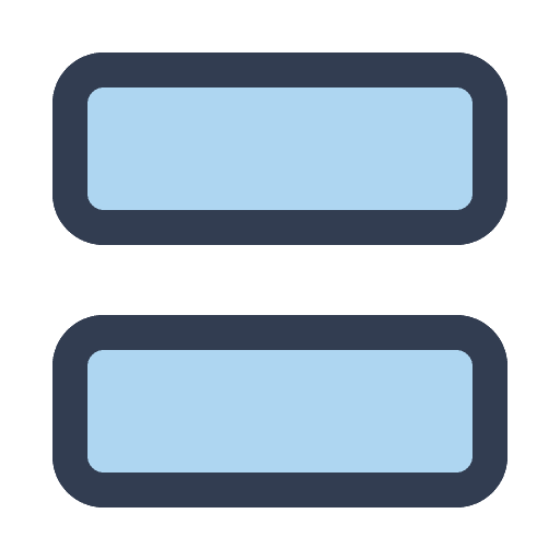Horizontal bars bar graph report horizontal bars icon