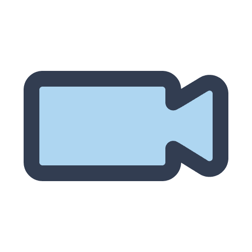 Record player video call interface video recording icon Record player video call interface video recording icon
