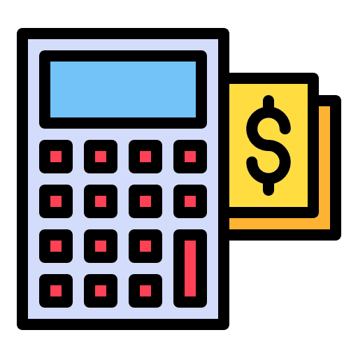 Budget cost calculator calculators icon Budget cost calculator calculators icon