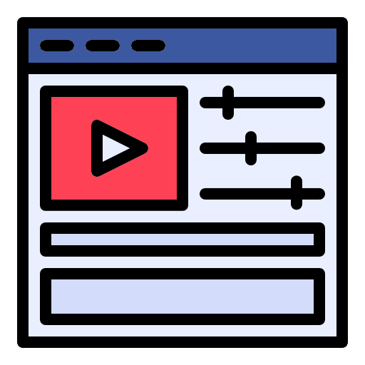 Video editing video video editing app movies icon