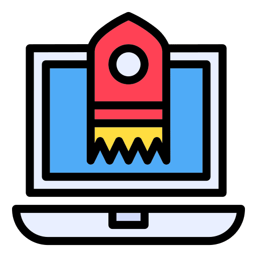 Release laptop release computer icon Release laptop release computer icon