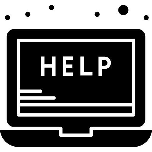 Help computer information help icon Help computer information help icon