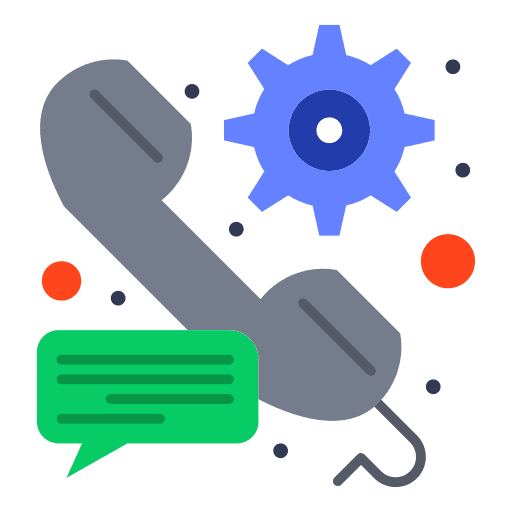Setting call electronics settings icon