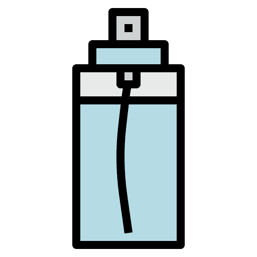Spray hair spray fragrance tools and utensils icon
