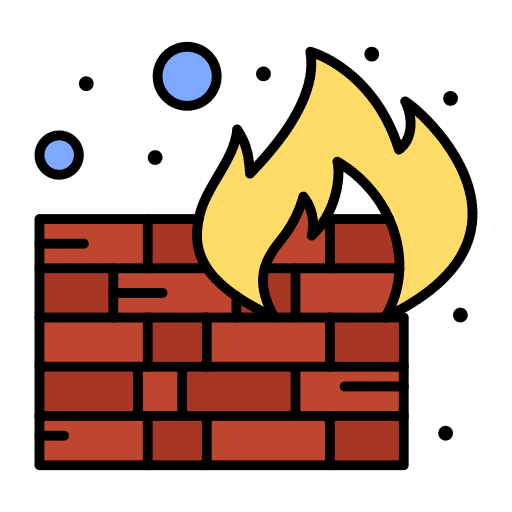 Firewall firewall wall data icon Firewall firewall wall data icon